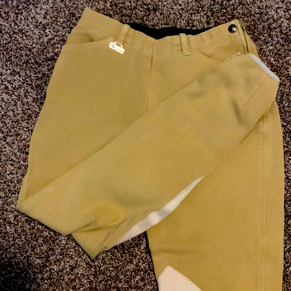 Dublin side-zip knee-patch breech.  Used but good condition.